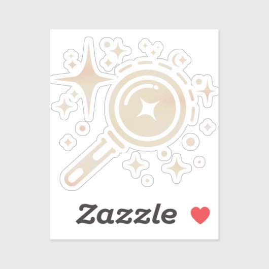 Twinkle-sterren, baken van het grenzeloze digitale sticker (Vel)