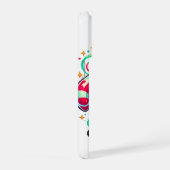 Twinkle Tied: Candy Cane Cheer iPhone Hoesje (Rechterkant)