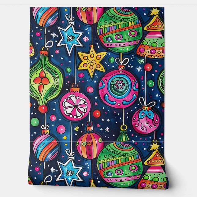 Twinkle Time Christmas Behang (Afrollen)