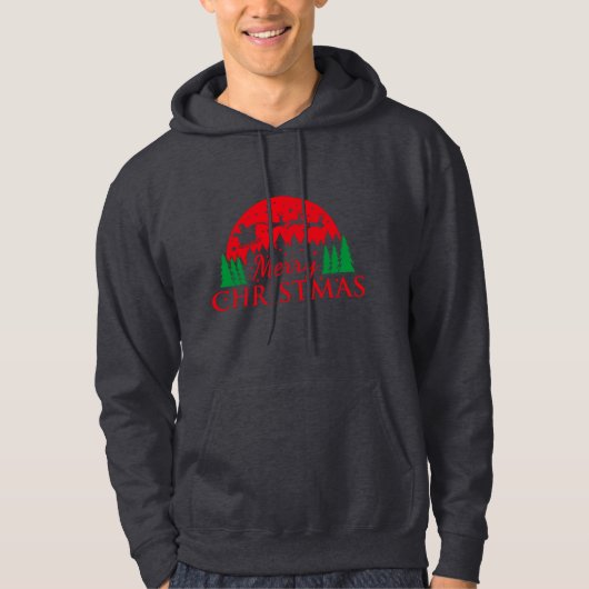 Twinkle Time-Prettig Kerstfeest Hoodie (Voorkant)
