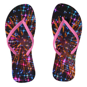 Twinkle Toes Fireworks Adult Teenslippers