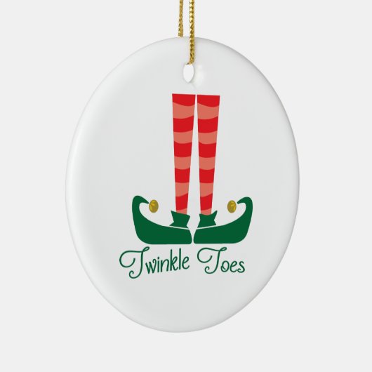 Twinkle Toes Keramisch Ornament (Rechts)