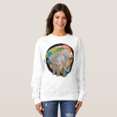 TWINKLE-TOES SAFARI-shirten MET EEN WITTE HOOGTE Trui (Voorkant volledig)