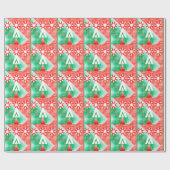 Twinkle Tree Matt Wrapping Paper Cadeaupapier (Vlak)