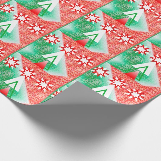 Twinkle Tree Matt Wrapping Paper Cadeaupapier (Hoek)