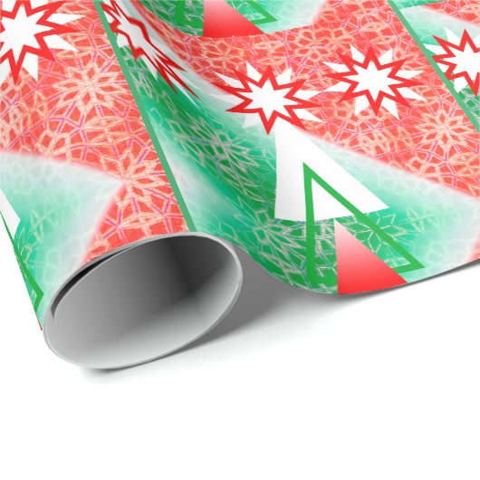 Twinkle Tree Matt Wrapping Paper Cadeaupapier (Rol Hoek)