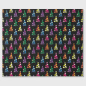 Twinkle Trees Cadeaupapier (Vlak)