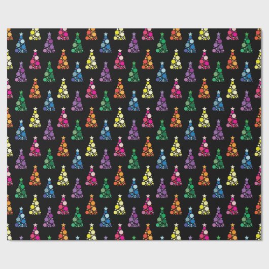 Twinkle Trees Cadeaupapier (Vlak)
