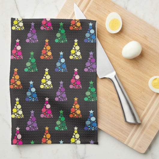 Twinkle Trees Kitchen Towel Theedoek (Quarter Fold)
