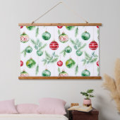 Twinkle Treetop Treasures Kerstmis Hangend Wandkleed (Slaapkamer)