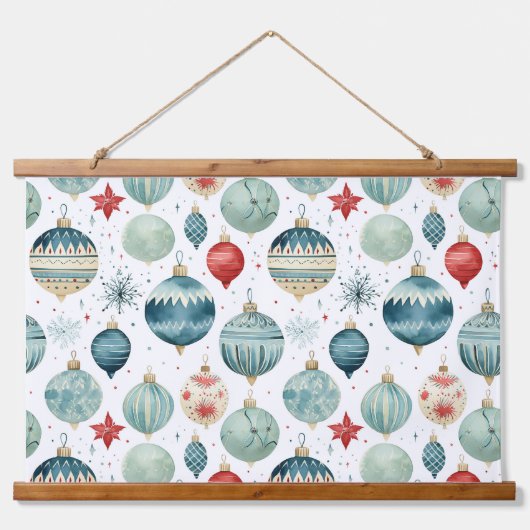 Twinkle Treetop Treasures Kerstmis Hangend Wandkleed (Voorkant)