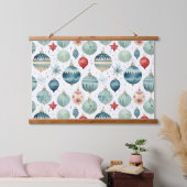 Twinkle Treetop Treasures Kerstmis Hangend Wandkleed (Slaapkamer)