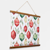 Twinkle Treetop Treasures Kerstmis Hangend Wandkleed (Gebogen)