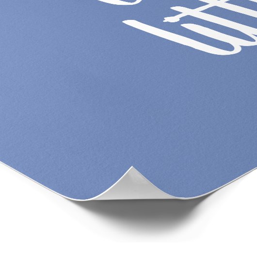 Twinkle twijkt kleine ster schattige kinderkamer v poster (Hoek)