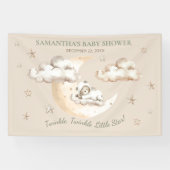 Twinkle Twinkle Baby Borrel Spandoek (Horizontaal)