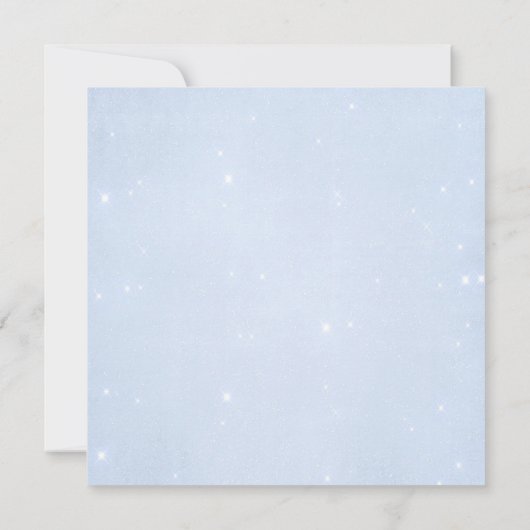 Twinkle Twinkle Baby Boy Elephant Baby shower Kaart (Achterkant)