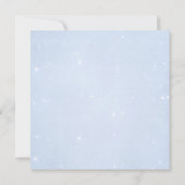 Twinkle Twinkle Baby Boy Olifant Baby Shower Kaart (Achterkant)