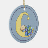 Twinkle Twinkle Baby Boy Ornament (Rechts)