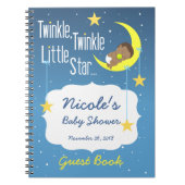 Twinkle Twinkle Baby shower Guest Book Notitieboek (Voorkant)