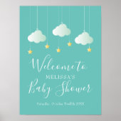 Twinkle Twinkle Baby Shower / Spetterontvangst Poster (Voorkant)