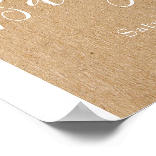 Twinkle Twinkle Baby Shower / Spikkel Welkom Poster (Hoek)