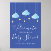 Twinkle Twinkle Baby shower / Sprinkle Welcome Poster (Voorkant)