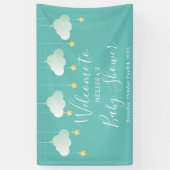 Twinkle Twinkle Baby shower / Sprinkle Welcome Spandoek (Verticaal)