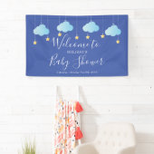Twinkle Twinkle Baby shower / Sprinkle Welcome Spandoek (Insitu)