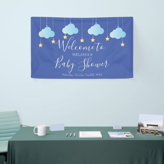 Twinkle Twinkle Baby shower / Sprinkle Welcome Spandoek (Beurs)