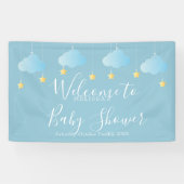 Twinkle Twinkle Baby shower / Sprinkle Welcome Spandoek (Horizontaal)