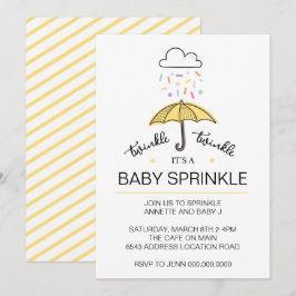 Twinkle twinkle baby sprinkhaan genderneutraal kaart