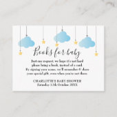 Twinkle Twinkle Boeken Voor Baby Verlanglijst Baby Informatiekaartje (Voorkant)