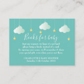 Twinkle Twinkle Book Request Baby shower Informatiekaartje (Voorkant)