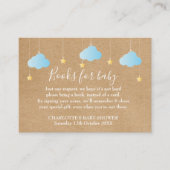 Twinkle Twinkle Book Request Baby shower Informatiekaartje (Voorkant)