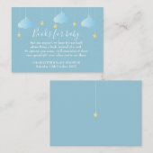 Twinkle Twinkle Book Request Baby shower Informatiekaartje (Voorkant / Achterkant)
