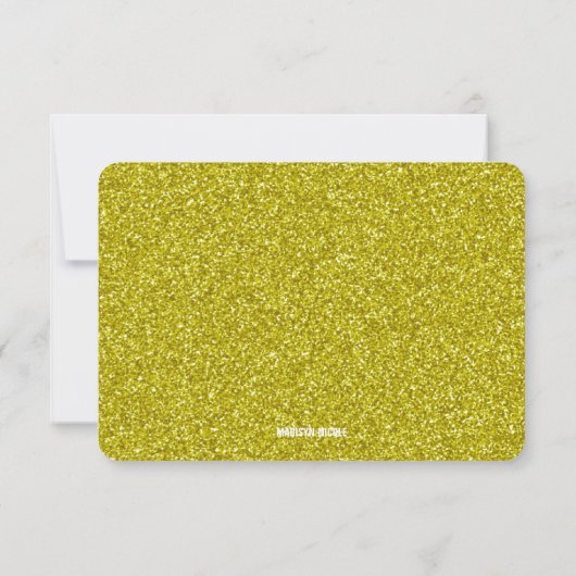 TWINKLE TWINKLE DANK JE KAART (Achterkant)