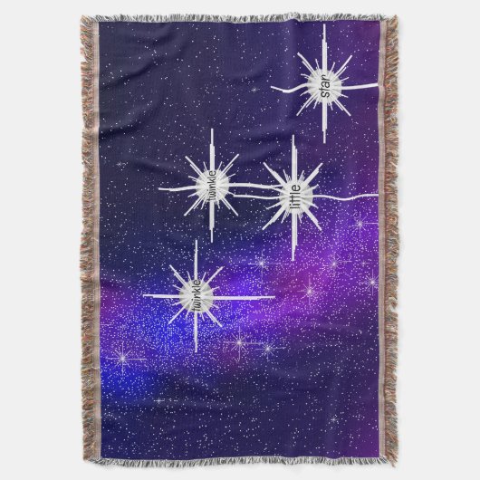 Twinkle Twinkle Deken (Voorkant Verticaal)