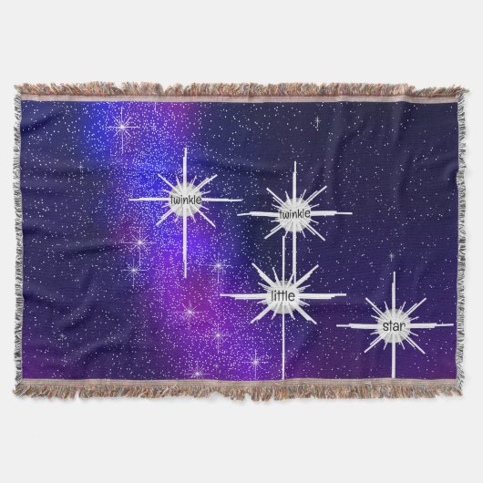 Twinkle Twinkle Deken (Voorkant)