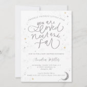 Twinkle Twinkle Gender Neutraal Baby shower Kaart (Voorkant)