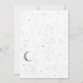 Twinkle Twinkle Gender Neutraal Baby shower Kaart (Achterkant)
