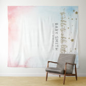 Twinkle Twinkle Geslacht Reveal Achtergrondpaneel Wandkleed (In Situ (horizontaal))