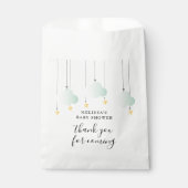 Twinkle Twinkle Geslachtsneutrale Baby Shower Bedankzakje (Voorkant)