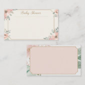 Twinkle twinkle het is baby sprinkle! informatiekaartje (Voorkant / Achterkant)