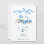 "TWINKLE TWINKLE HET IS EEN SPRINKLE" Baby Boy Sho Kaart (Voorkant)