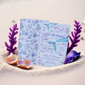 Twinkle Twinkle Iridescent Ocean Mermaid Paars Kaart