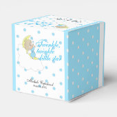 Twinkle, Twinkle kleine ster - Baby jongen dank je Bedankdoosjes (Achterkant)