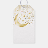 Twinkle twinkle kleine ster baby shower gunst cadeaulabel (Achterkant)