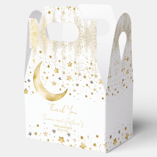 Twinkle twinkle kleine ster baby shower gunsten bedankdoosjes (Geopend)