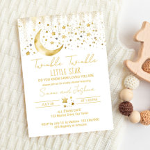 Twinkle twinkle kleine ster baby shower