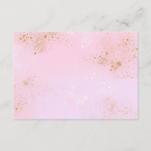 Twinkle twinkle Kleine ster book request insert Informatiekaartje (Achterkant)